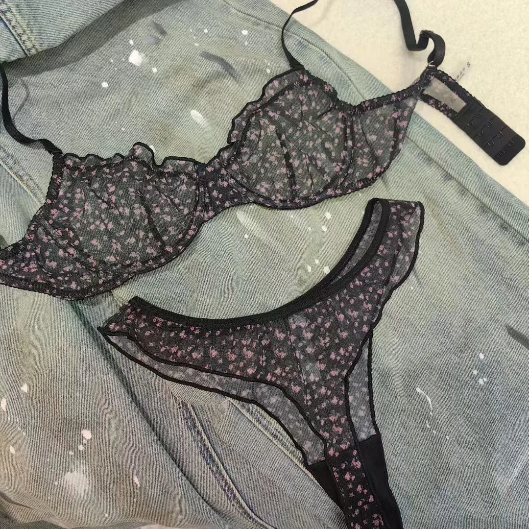 Nocturne Eyelash Lace Robe & Satin Slip thumbnail 4