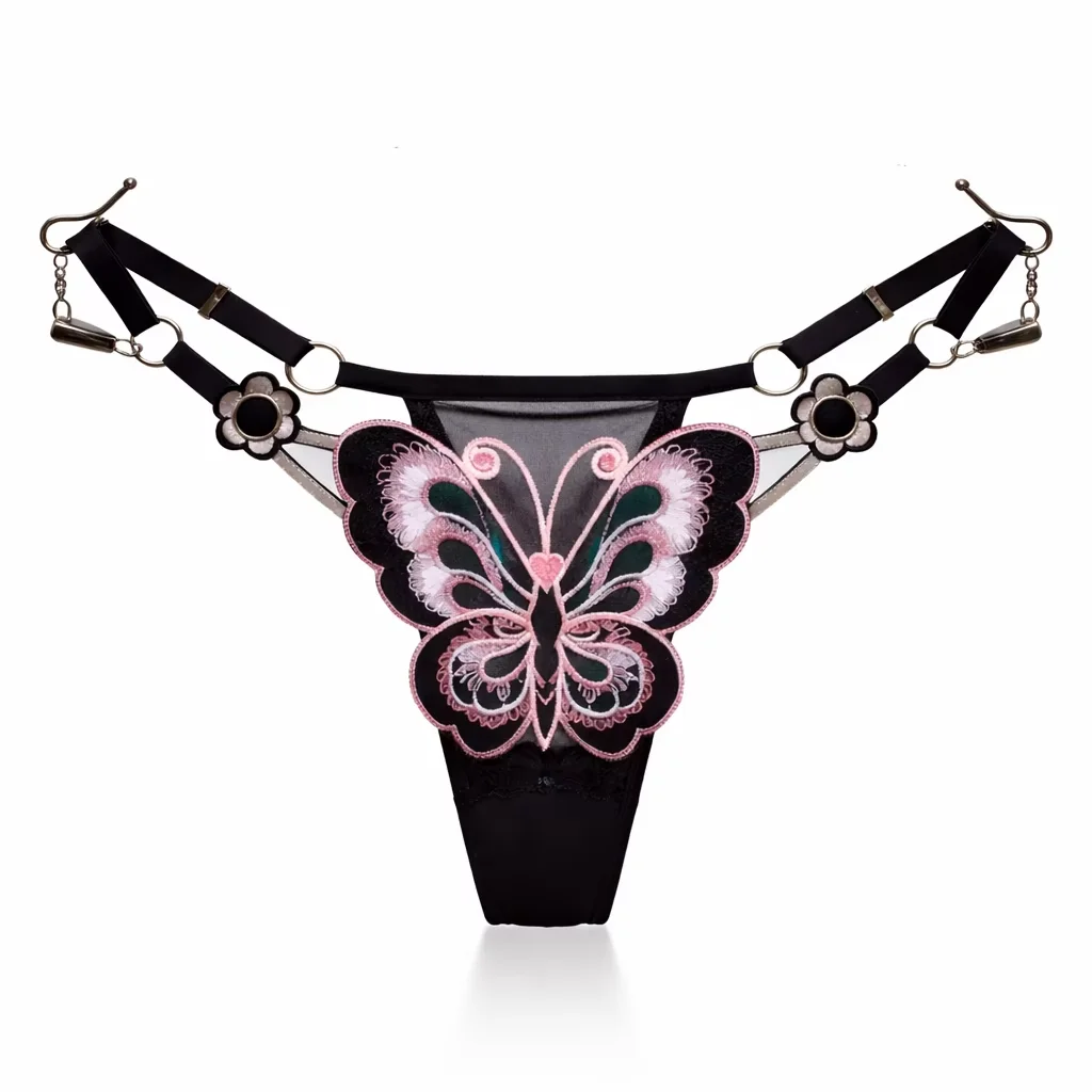 Provocateur Eyelash Lace Intimate Slip — Black (Look 08)